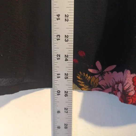 Zeagoo Sleeveless Floral Chiffon Top Size XL - Chic Style - Picture 7 of 7